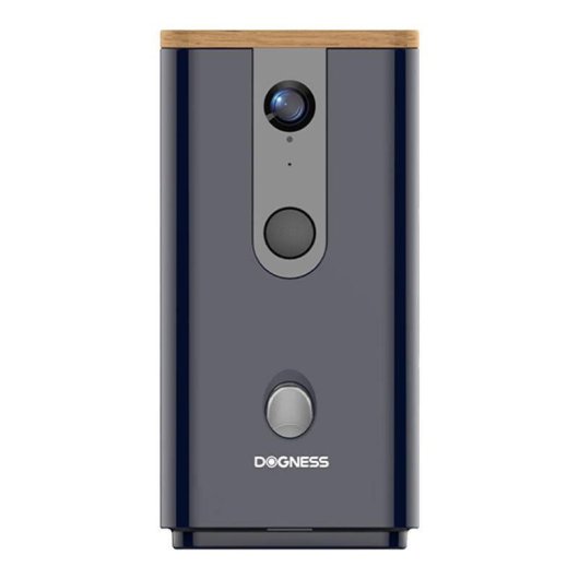 Distributeur de nourriture pour animaux Dogness T03 Noir avec caméra HD