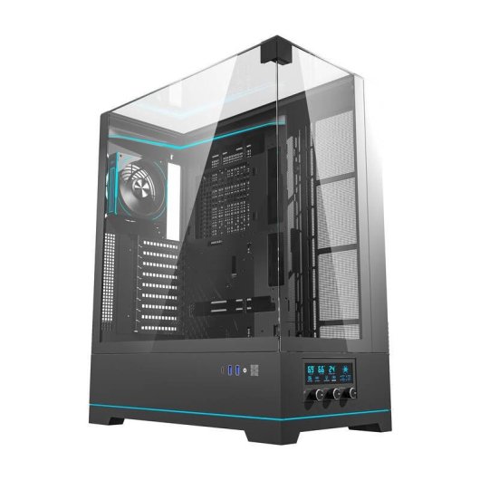 Gehäuse Darkflash DY450L PRO ATX Mid Tower Weiß + 1 Lüfter ARGB