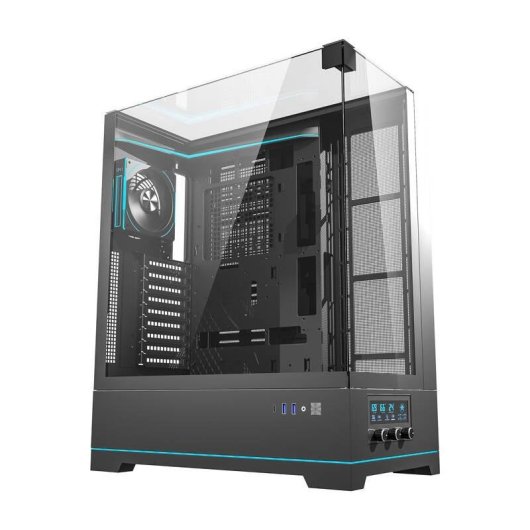 Gehäuse Darkflash DY450L PRO ATX Mid Tower Weiß + 1 Lüfter ARGB