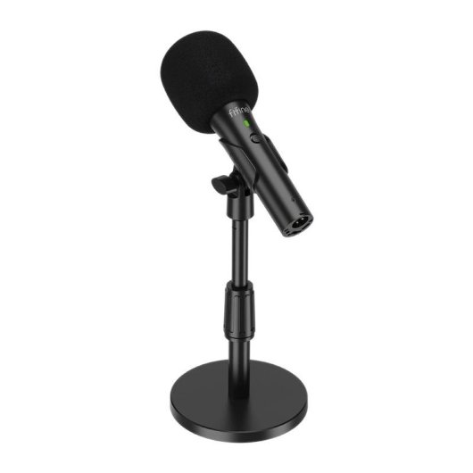 Micrófono Fifine Tank 2 USB-C XLR unidireccional con monitorización en tiempo real
