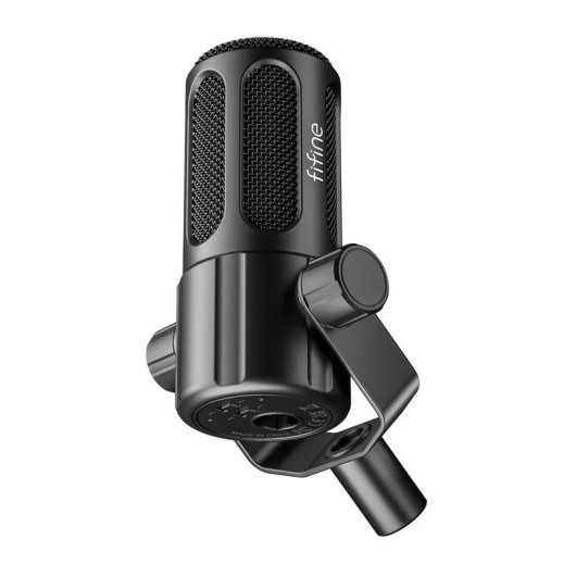 Micrófono Fifine Tank1 XLR cardioide dinámico con filtro y boost mid