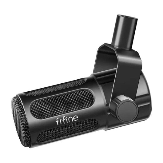 Micrófono Fifine Tank1 XLR cardioide dinámico con filtro y boost mid