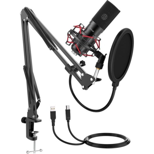 Mikrofon Fifine T732 USB cardioid mit Arm und Popfilter