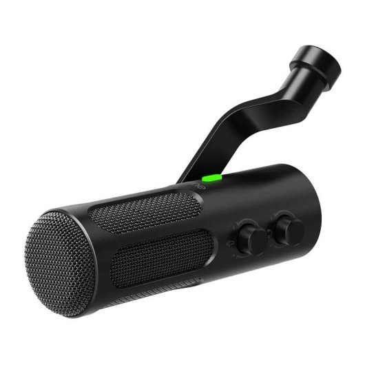 Micrófono Fifine Tank3 USB-C XLR cardioide con control y mute táctil