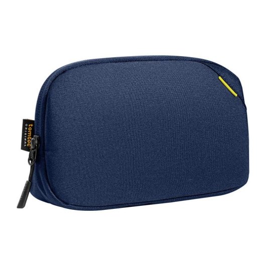 Capa Tomtoc Defender-A13 para portátil 14" + estojo de acessórios azul marinho