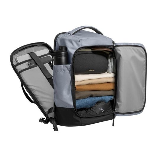 Mochila de viaje Tomtoc Navigator-T66 Liteway 40L 17" gris