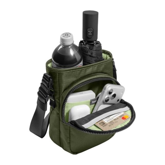 Tomtoc GameOn-G50 JoyCarry Sling-Tasche für Nintendo Switch 2 Grün