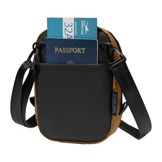 Bolsa de viagem Tomtoc Aviator-T37 com ombreira X-Pac castanho