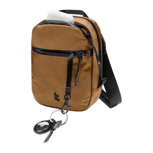 Bolsa de viagem Tomtoc Aviator-T37 com ombreira X-Pac castanho