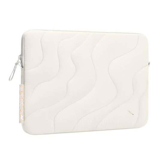 Estojo portátil Tomtoc Terra-A27 16" branco para MacBook