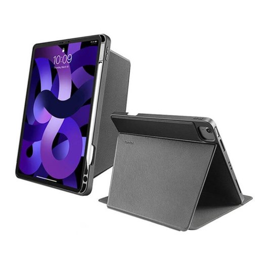 Fundas tomtoc Inspire-B50 Tri-mode para iPad Air 10.9" Negro