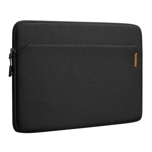 Capa Tomtoc Light-A18 preta para portátil 14" com bolso frontal