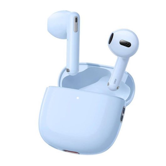 Auriculares Baseus Bowie WX5 sans fil Bluetooth 5.3 avec réduction de bruit et micro, bleu