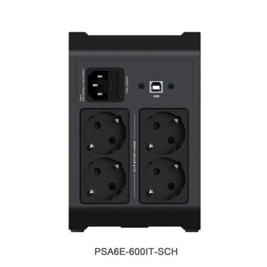 Sai Vertiv 600VA Batería Plomo Ácido 8 Minutos 4 Salidas Schuko