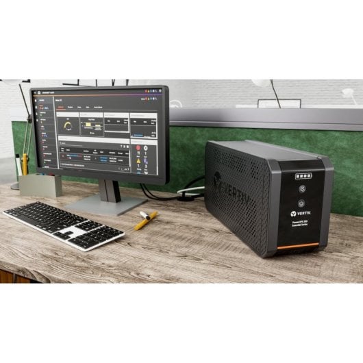 Sai Vertiv 600VA Batería Plomo Ácido 8 Minutos 4 Salidas Schuko