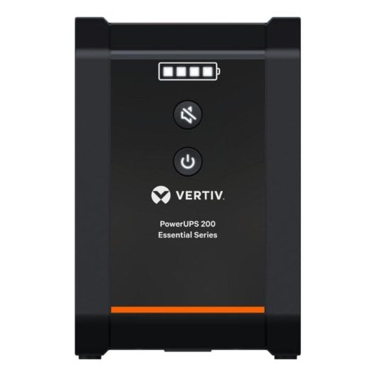 Sai Vertiv 600VA Batería Plomo Ácido 8 Minutos 4 Salidas Protección