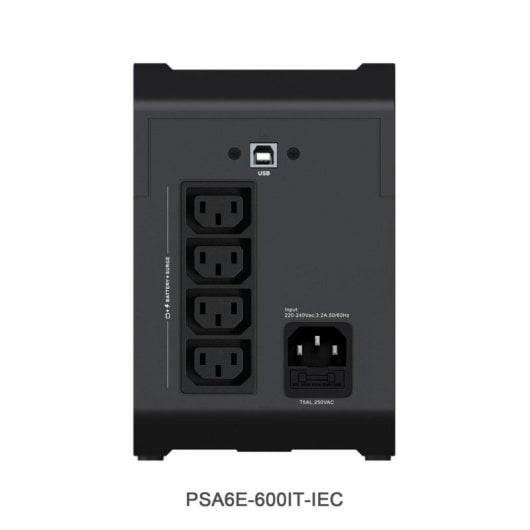 Sai Vertiv 600VA Batería Plomo Ácido 8 Minutos 4 Salidas Protección