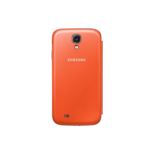 Funda para móvil Samsung Flip Cover Libro Naranja para Galaxy S4