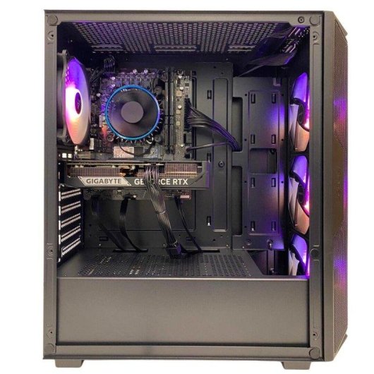 Desktop PC Tecnowake Tecnojinx 16 Intel Core i5-12400F 16GB 1TB SSD RTX 4060 Windows 11 WiFi RGB