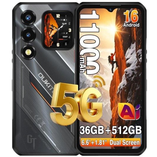 Oukitel WP66 5G 12GB 512GB 6.6" Negro