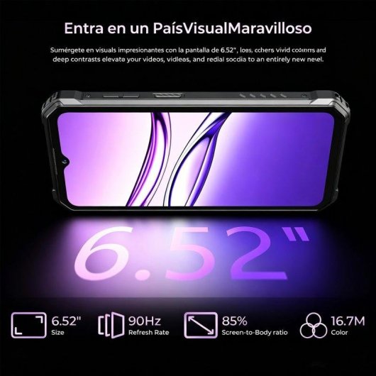 Oukitel G7 4G 8GB 256GB 6.52" Verde