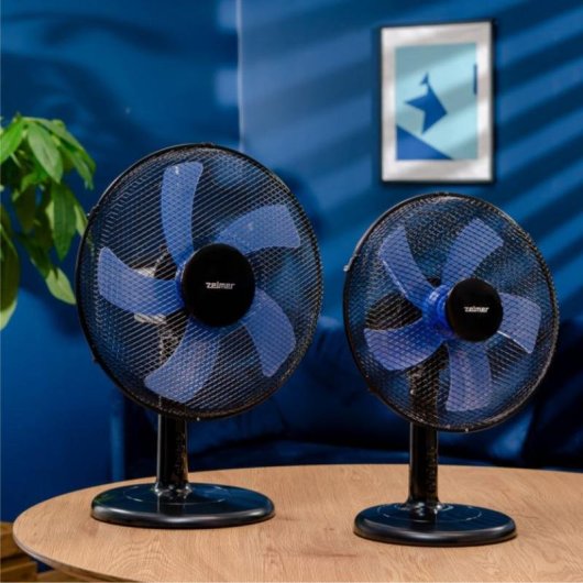 Ventilador de Sobremesa Zelmer ZTF0300 45W 3 Velocidades Oscilante Plástico Negro
