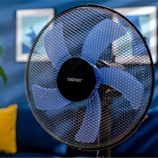 Ventilador de Sobremesa Zelmer ZTF0300 45W 3 Velocidades Oscilante Plástico Negro