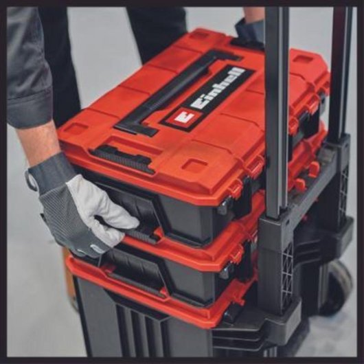 Caja de Herramientas Einhell E-Case L Polipropileno Negro Rojo 120 kg
