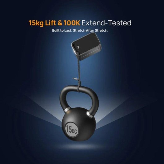 Estación de energía AFERIY Nano100 99,2Wh 3 puertos USB LiFePO4 Cable Type-C telescópico
