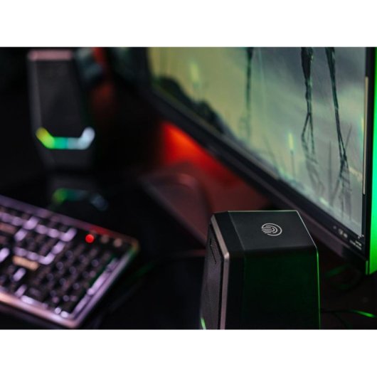 Altavoces Tracer 2.0 Loop RGB USB 20 W con iluminación y control frontal