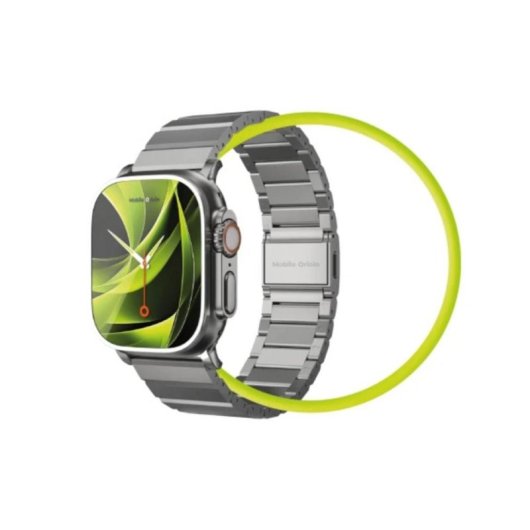 Correa para Reloj Inteligente Mobile Origin Titanio Carbono Apple Watch