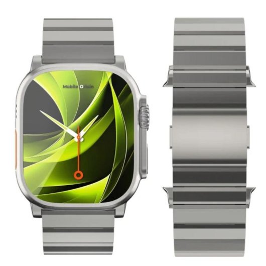 Correa para Reloj Inteligente Mobile Origin Titanio Carbono Apple Watch
