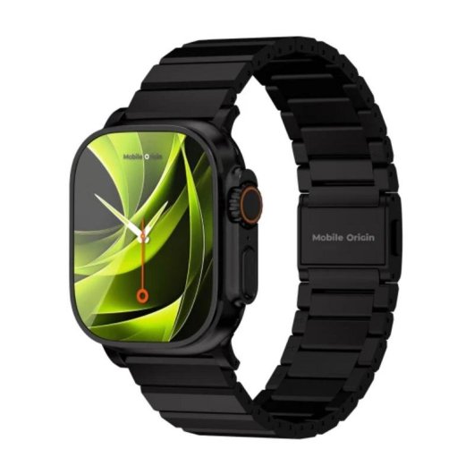 Correa para Reloj Inteligente Mobile Origin Titanio Carbono Negro Apple Watch