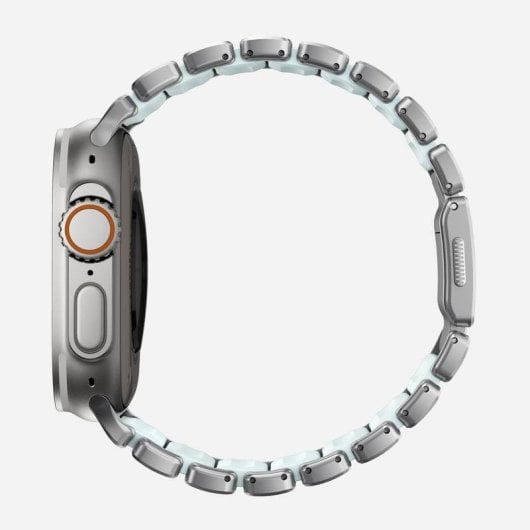 Pulsera Nomad Titanio Natural para Apple Watch Ultra 1-11 y SE