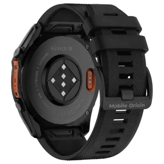Correa para Reloj Inteligente Mobile Origin Negro 20mm Silicona