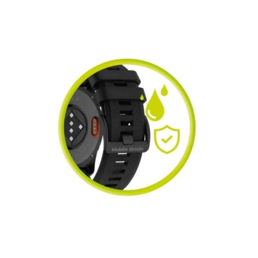 Correa para Reloj Inteligente Mobile Origin Negro 20mm Silicona