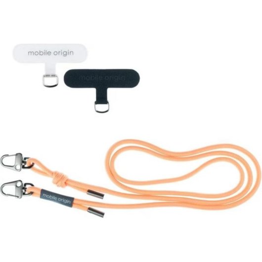 Almohadilla con Cordón Mobile Origin Universal Durazno