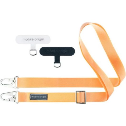Correa para el cuello Mobile Origin LYT-UNI-PCFZ Durazno 25 mm 1,65 m