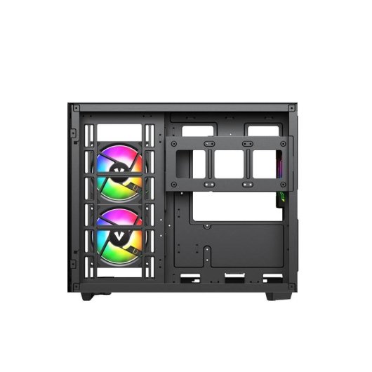 Caja PC VIDA EDGE MINI MATX ARGB Negro Cubo Micro ATX/ITX