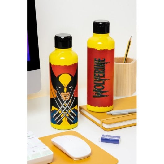 Bouteille Métallique Wolverine 500 ml Acier Inoxydable Jaune