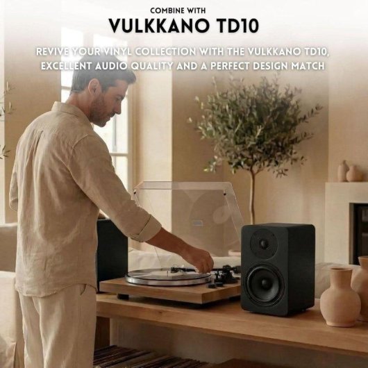 Altavoces Vulkkano Activos 5.25" Bluetooth 5.0 HDMI ARC Subwoofer