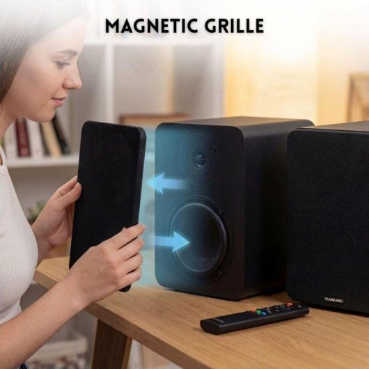 Altavoces Vulkkano Activos 5.25" Bluetooth 5.0 HDMI ARC Subwoofer