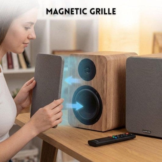 Altavoces Vulkkano Activos 4" Bluetooth 5.0 HDMI ARC con salida Subwoofer