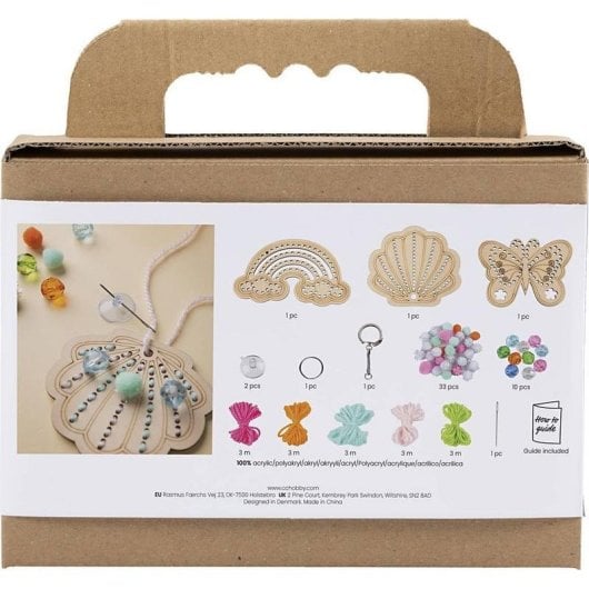 Kit multicolore per bambini di artigianato Creativ Company con scatola