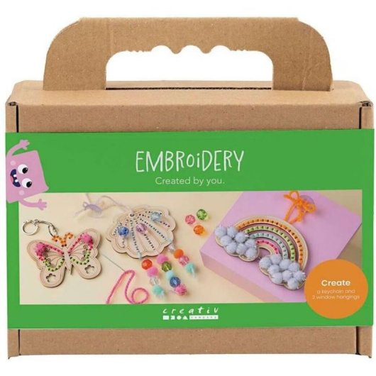 Kit multicolore per bambini di artigianato Creativ Company con scatola