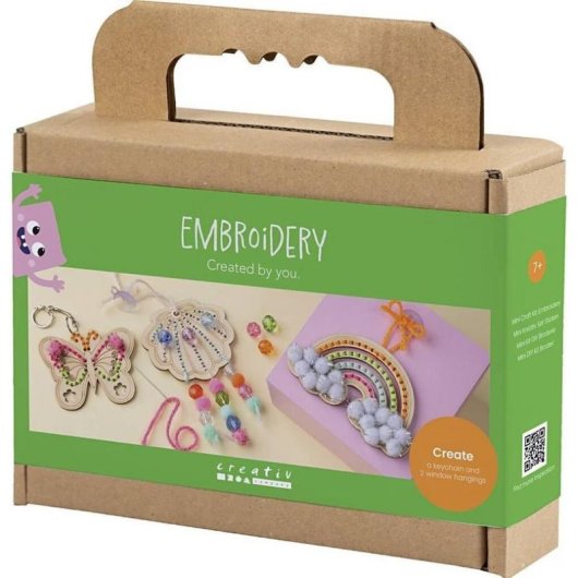 Kit multicolore per bambini di artigianato Creativ Company con scatola