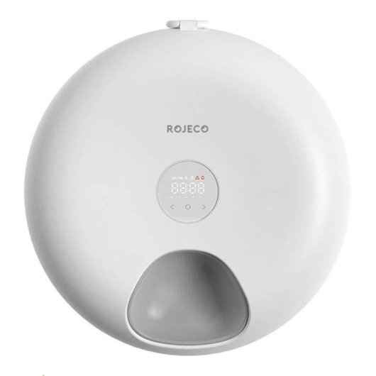 Dispensador de Comida para Mascotas Rojeco RWSQ-07 6 Compartimentos 3600mAh