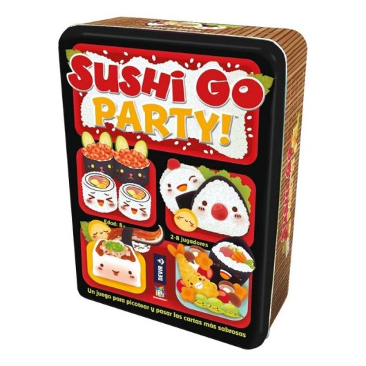 Juego de cartas Devir Sushi Go Party! Multiplayer 2-8 jugadores