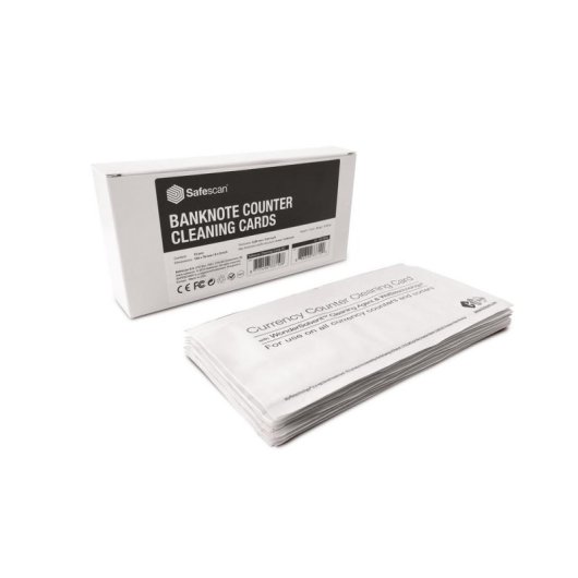 Tarjeta limpiadora Safescan 152-0663 para contadores de billetes y monedas