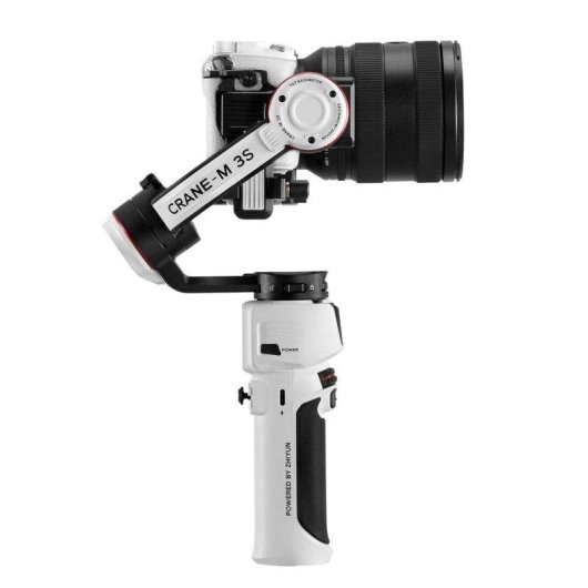Gimbal 3 assi Zhiyun Crane M3s 705g schermo touch 1,22 pollici